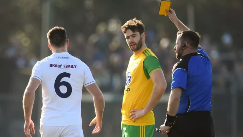 Cian O'Neill Hammers Referee Over 'Disgraceful' Gum Shield Sending Off In Kildare Game