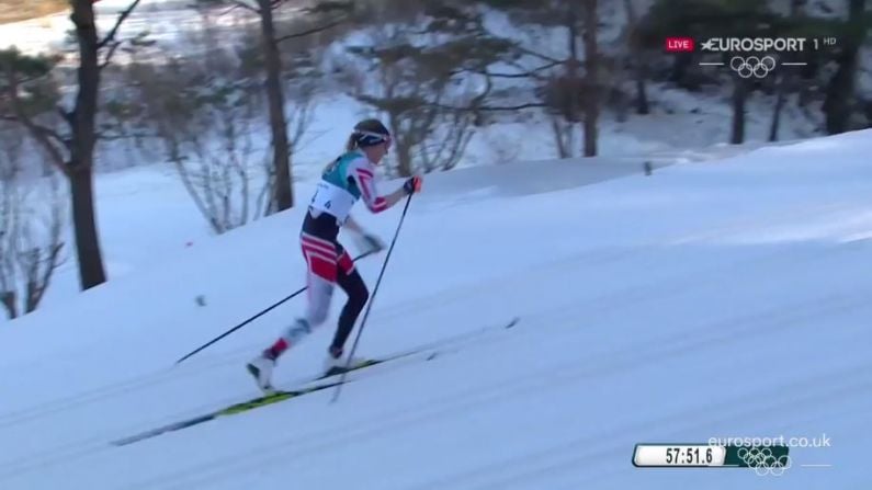 Austrian Skier Misses Out On Olympic Medal After Nightmare Moment