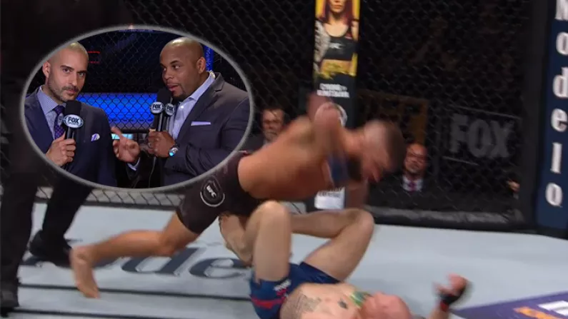 Watch: UFC Community Divided After Highly Controversial 'Illegal' Knee