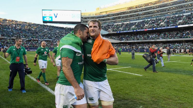 Teammates And Opponents Pay Tribute To Jamie Heaslip On His Shock Retirement