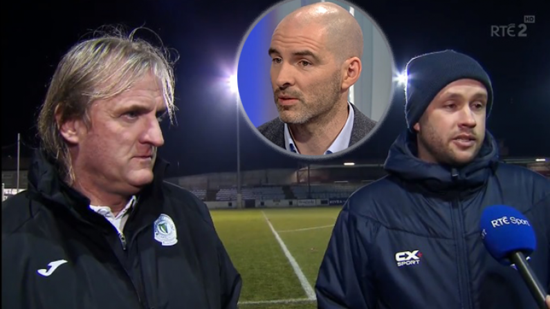 Watch: LOI Managers Fume After Embarrassing Floodlights Gaffe