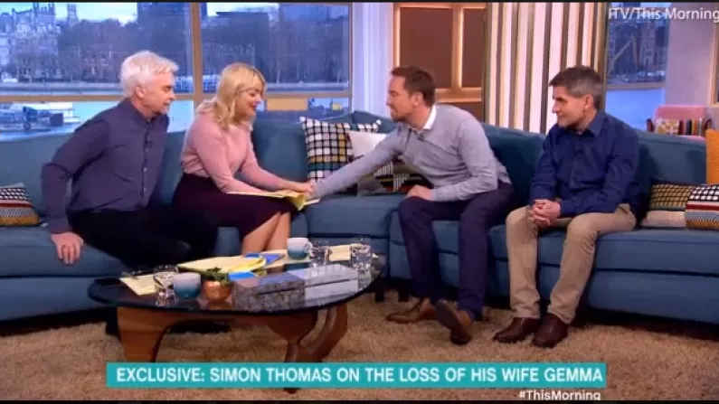 Sky's Simon Thomas Moves Host To Tears As He Talks About His Wife's Death