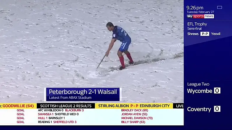 Steven Taylor Goes Above And Beyond In Bid To Secure Three Points For Peterborough