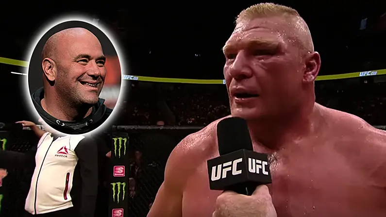 Dana White Has Positive Update On Brock Lesnar's UFC Return