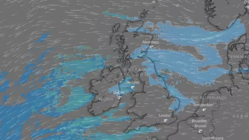 Watch 'The Beast From The East' Move Across Ireland Here