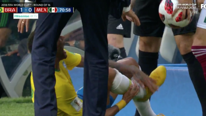 Neymar Somehow Manages To Make Himself The Villain Despite Obvious Stamp