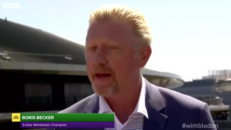 Watch: Boris Becker Swears Live On Air While Defending False Passport Claims