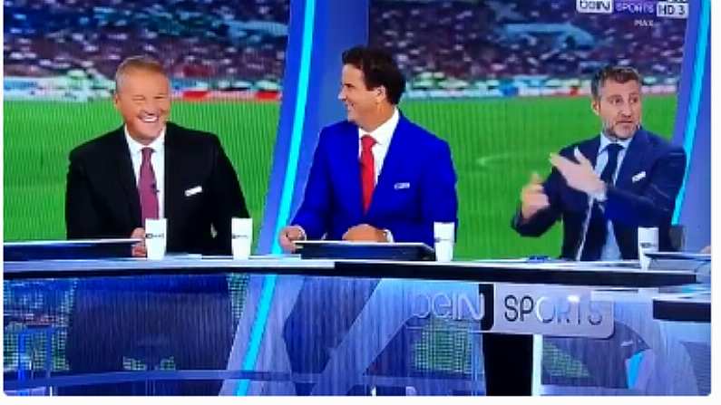 Watch: Christian Vieri Quickly Shuts Down Richard Keys' England Hype