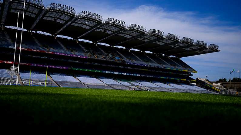 1 July 2018; A general view of the Hogan Stand prior to the Leinster GAA Hurling Senior Championship Final match between Kilkenny and Galway at Croke Park in Dublin. Photo by Stephen McCarthy/Sportsfile