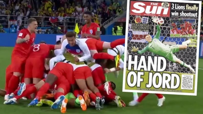 The English Media Reaction To Winning Their First Ever World Cup Shootout