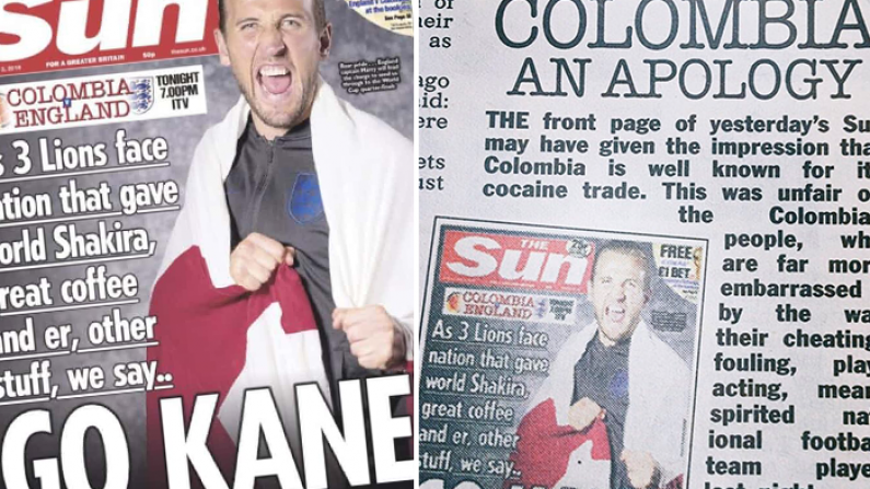 The Sun Doubles Down On Colombia Jibe With Brazen 'Apology'