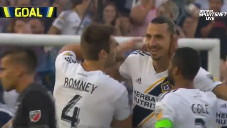 Ibra Scores 10th Of MLS Season With Superb Volley