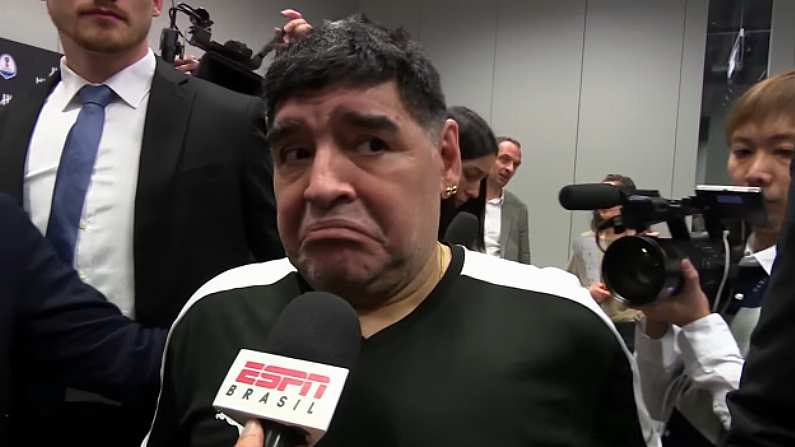 Diego Maradona Offers Groveling Apology To FIFA After Outburst