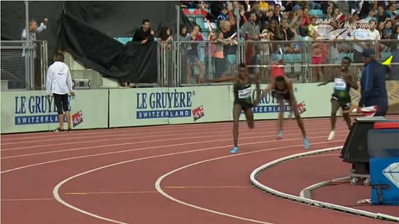 Watch: Ethiopian Racer Sabotages Compatriot Toward Finish Of Diamond League Race