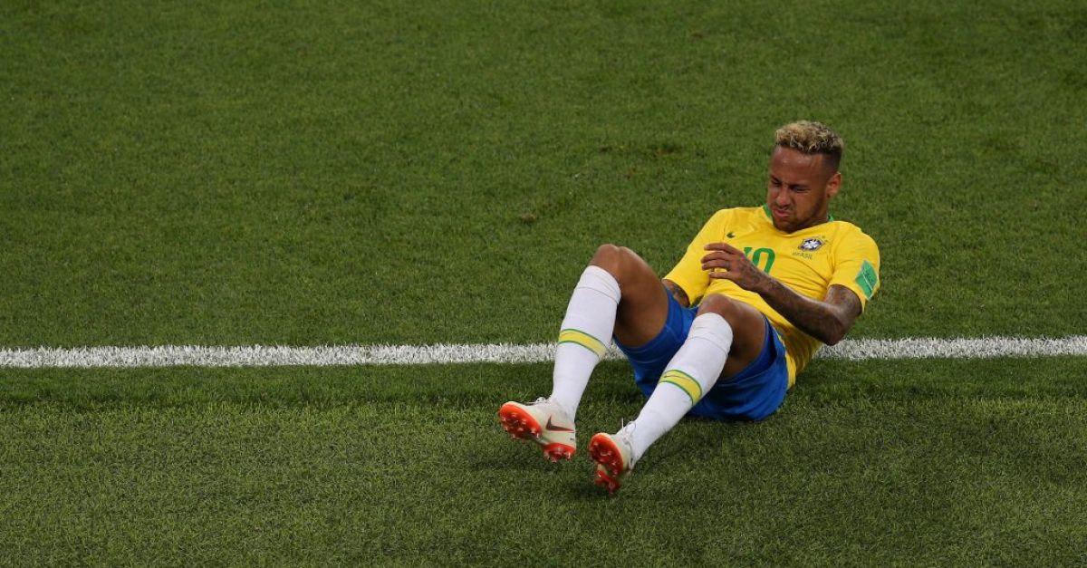 Neymar upbeat on social media after injury at World Cup