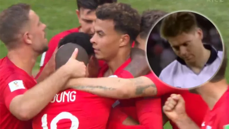 LISTEN: Chris Waddle Breaks Down In Tears As England Progress To World Cup Semi-Final