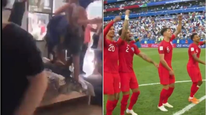 Watch: England Fans Trash London Ikea After World Cup Victory