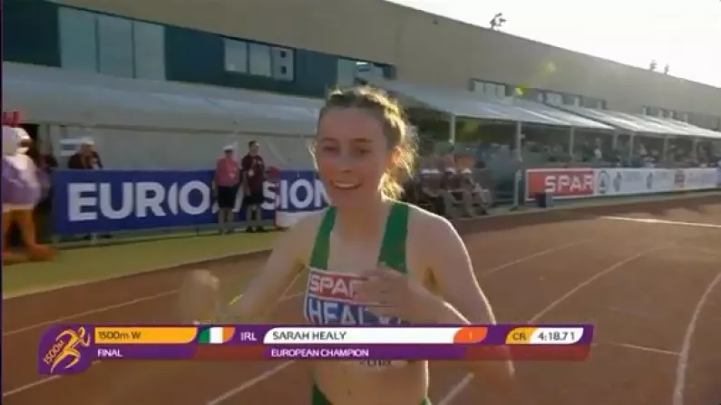 Ireland's Sarah Healy Wins 2nd Gold With Record-Breaking 1500 M Run
