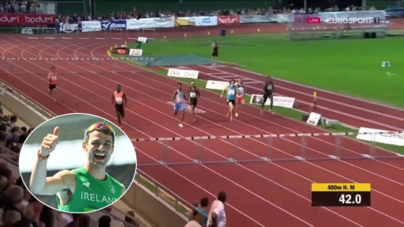 Watch: Thomas Barr Storms To Dramatic 400m Hurdles Win In Switzerland