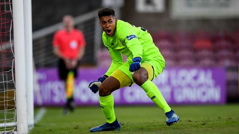 'This Boy Was Unbelievable' - Praise For 16-Year-Old Shamrock Rovers Keeper