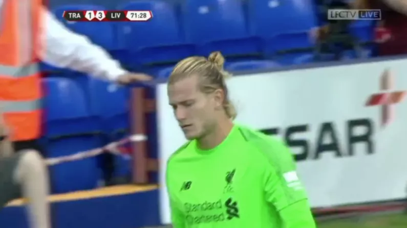 Watch: Lloris Karius With Another Howler In Friendly Game