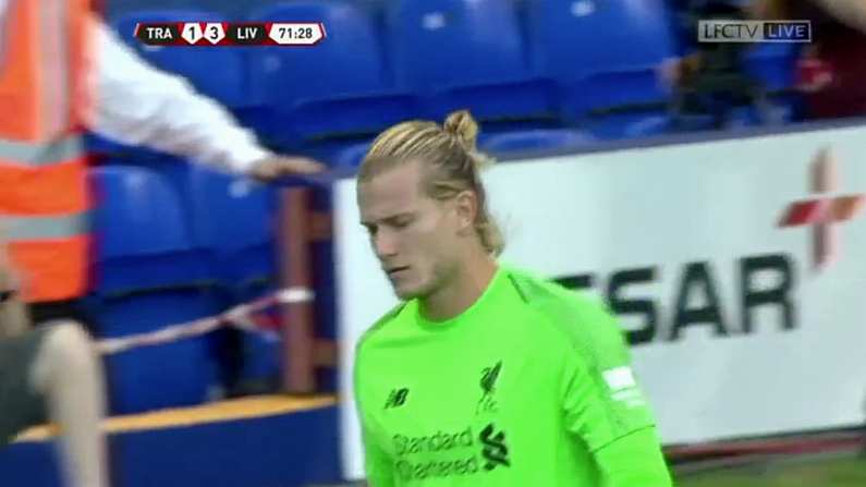 Watch: Lloris Karius With Another Howler In Friendly Game