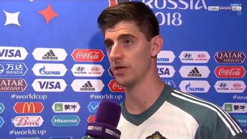 Courtois And Hazard Bitter About How France Won World Cup Semi-Final