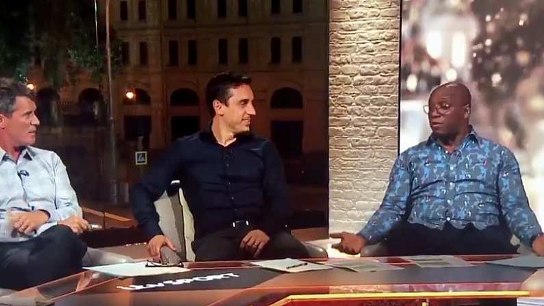 Watch: Roy Keane & Ian Wright Go Toe-To-Toe In Astonishing Row