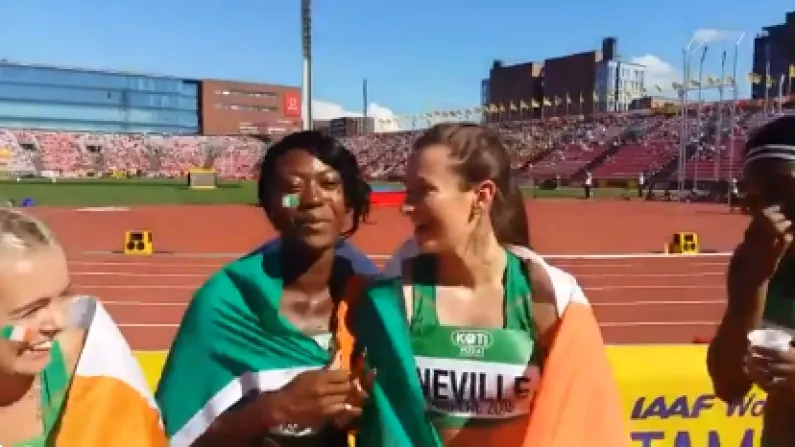 Watch: Ireland's Relay Heroes Give Ecstatic Post-Race Interview