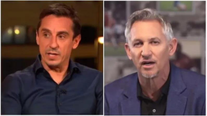Lineker Defends "It's Coming Home" And Neville Hits Out At "Disrespectful" Suker In Row Over English Arrogance