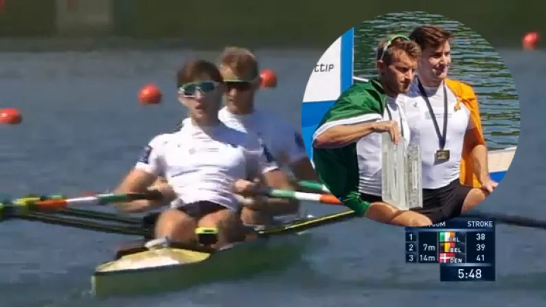 Watch: The O'Donovan Brothers Win Gold At World Rowing Cup