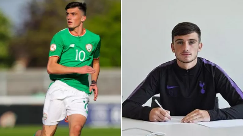 Irish U17 Star Troy Parrott Signs Full-Time Deal With Spurs