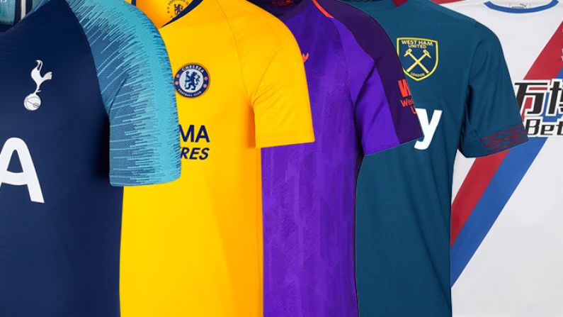 Ranking All The Away Premier League Kits For 2018/19