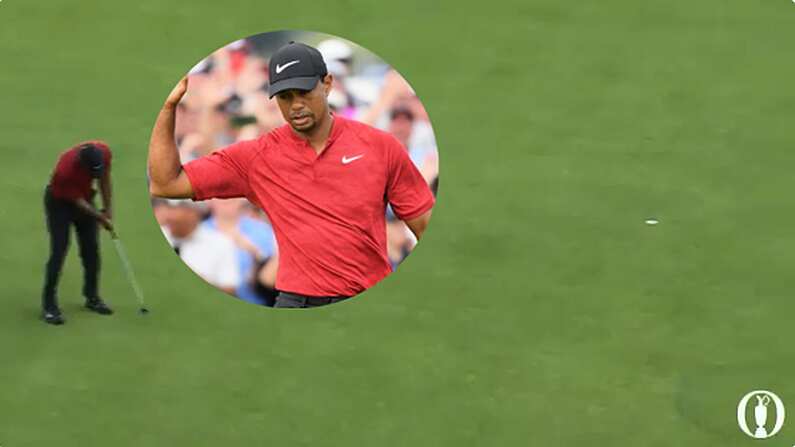 Watch: The Shot That Got Tiger Woods Rolling Into Open Contention