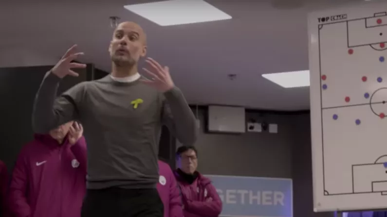 Watch: Trailer Gives Fascinating Insight Into Pep Guardiola's Team Talks