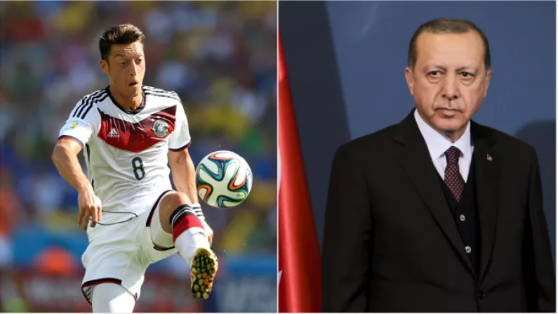 Turkish President Voices His Support For Mesut Ozil