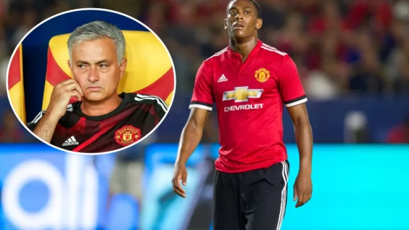 Report: Mourinho And Martial Relationship At 'Breaking Point' After Player Leaves Tour