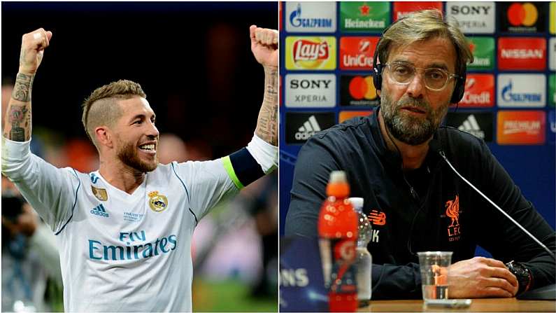 Jurgen Klopp Doesn't Hold Back In Hammering Sergio Ramos Over Champions League Final