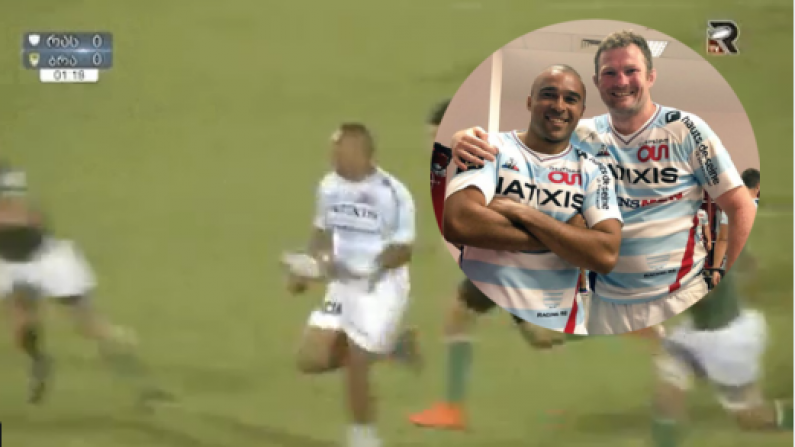 Watch: Simon Zebo Opens Racing 92 Account With Explosive Try