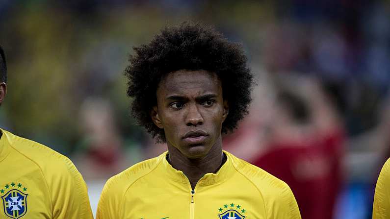 Willian Fails To Report For Chelsea Training Amidst Real Madrid Rumours