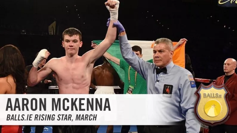 Rising Star: The Irish Boxer With A First Round Knock-Out Live On ESPN