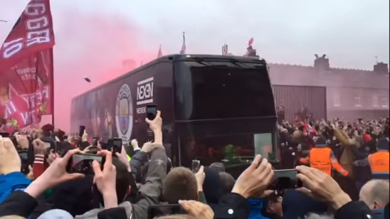 UEFA Have Charged Liverpool After Fans Attack Manchester City Coach