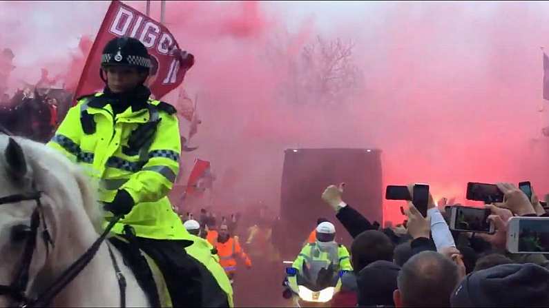 The Remarkable Footage From Inside The Man City Team Bus