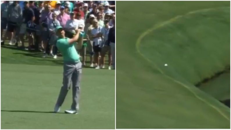 Watch: Sergio Garcia Makes Masters History In Worst Way Possible