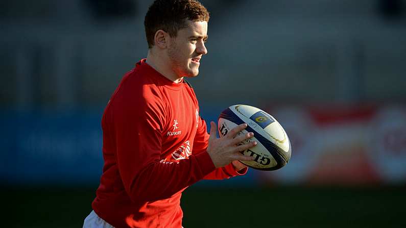 21 January 2017; Paddy Jackson of Ulster warms up before the European Rugby Champions Cup Pool 5 Round 6 match between Ulster and Bordeaux-Begles at Kingspan Stadium in Belfast. Photo by Oliver McVeigh/Sportsfile