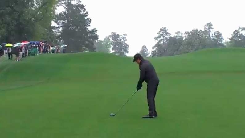 Watch: Phil Mickelson's Extraordinary Use Of Driver For Second Shot