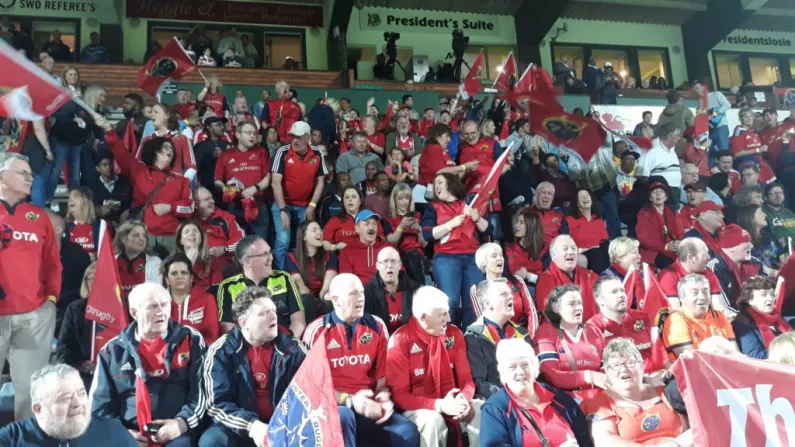 Munster Fans Out In Force In South Africa