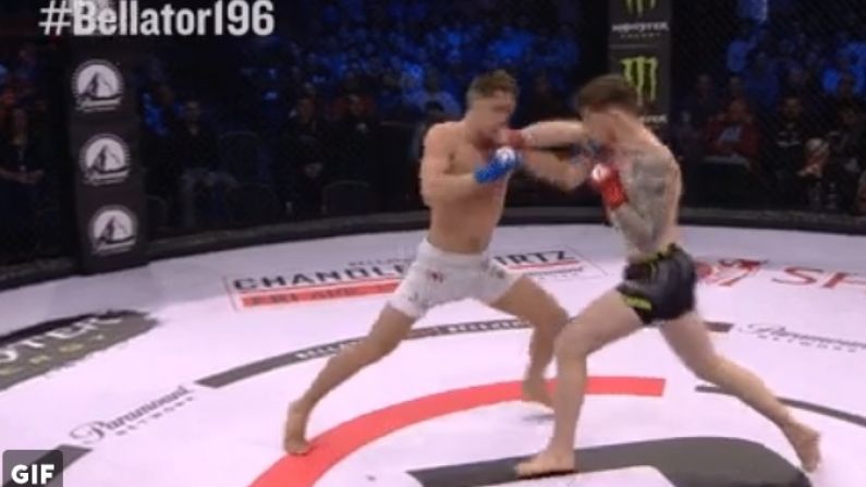 Watch: Irish MMA Fighter Nearly Takes Head Off To Set Up First Round TKO