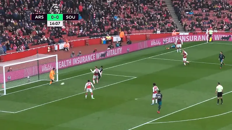 In Pictures: Clever Shane Long Takes Advantage Of Mustafi Howler