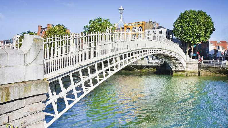 'Tacky' Dublin Banner Removed From Ha'penny Bridge